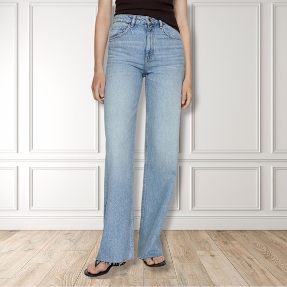 Mango Denim - NWT Mango Danila Wide Leg Jeans